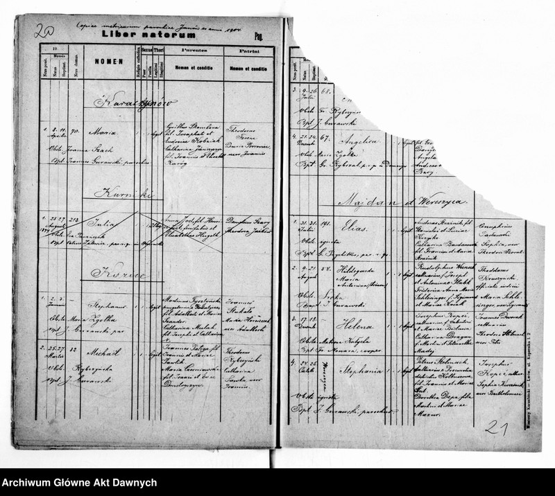 image.from.unit.number "Parafia: Janów (Gródecki). Dekanat: Gródek Jagielloński. Kopie z ksiąg metrykalnych ur., śl. dla całej parafii (miasto Janów i wsie)."