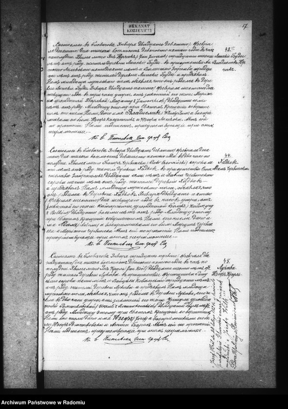 image.from.unit.number "Dublikat aktov graždanskago sostoâniâ ob urodivših, brakosočetavšihsâ i umerših v prihoda Glovačev za 1895 god"