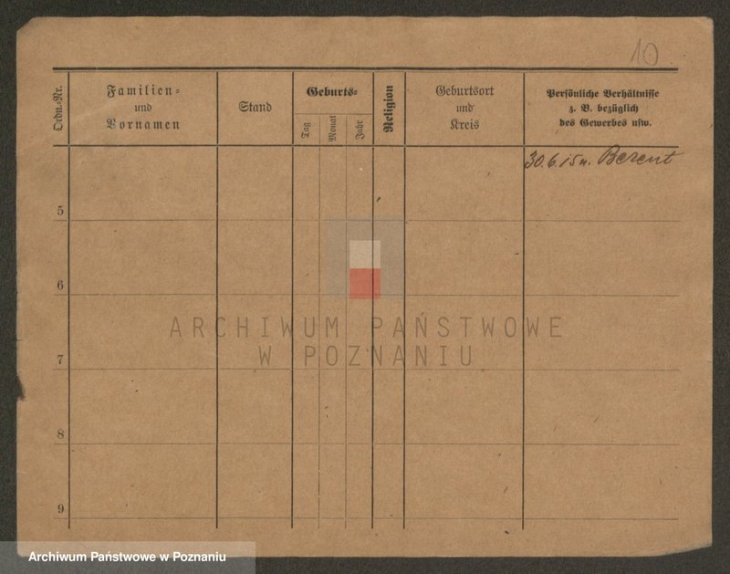 Obraz 10 z jednostki "Krause (żonaci i wdowy)"