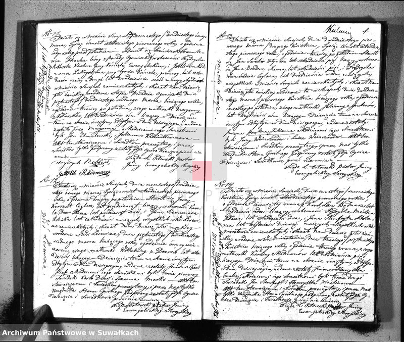 image.from.unit.number "Księga Duplikat do zapisywania Aktów Urodzenia, Zaślubienia i Zeyścia na Rok 1841 dla Parafii Ewangelickiey Sereyskiey"