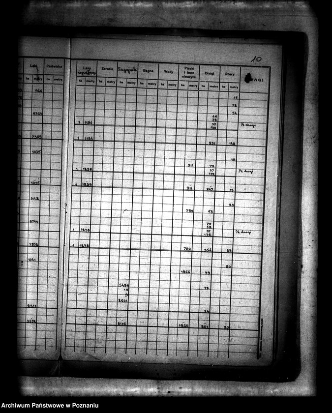 Obraz 14 z jednostki "Rejestry pomiarowe gruntów wydzielonych z majątku Łukom i oddanych w zamian za serwituty na własność wsi Myszakówek powiatu konińskiego"