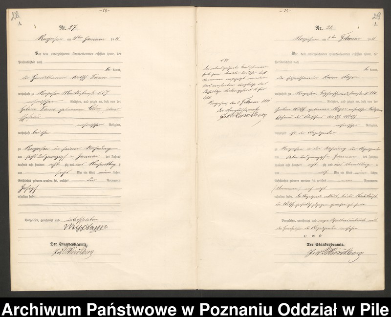 Obraz 17 z jednostki "Księga urodzeń"