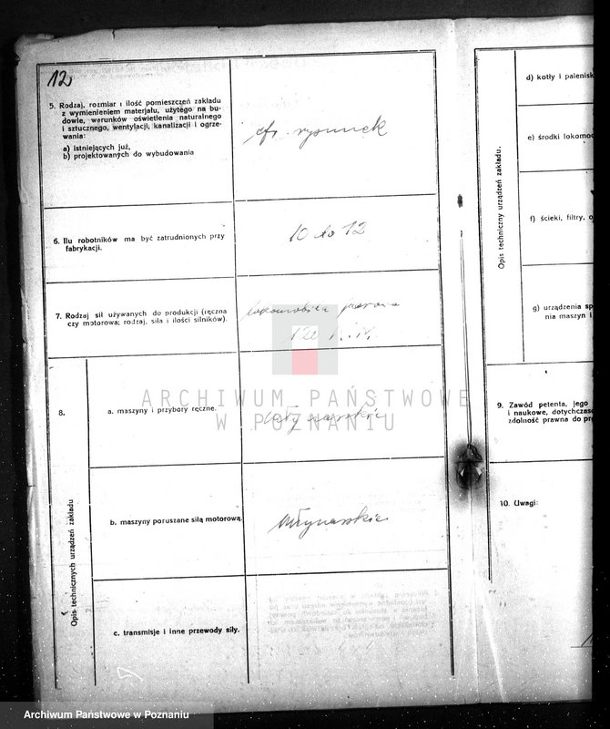 image.from.unit.number "Projekt na pobudowanie spichlerza zbożowego dla firmy G. Jonas w Kobylinie pow. krotoszyński"