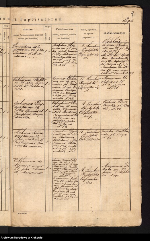 Obraz 12 z jednostki "[Akta urodzeń]"