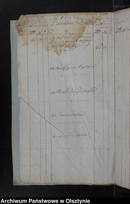 image.from.unit.number "Jahr Kirchen Rechnung der Silberbachschen Kirche aller Einnahme und Ausgabe wie auch Bau-Rechnung"