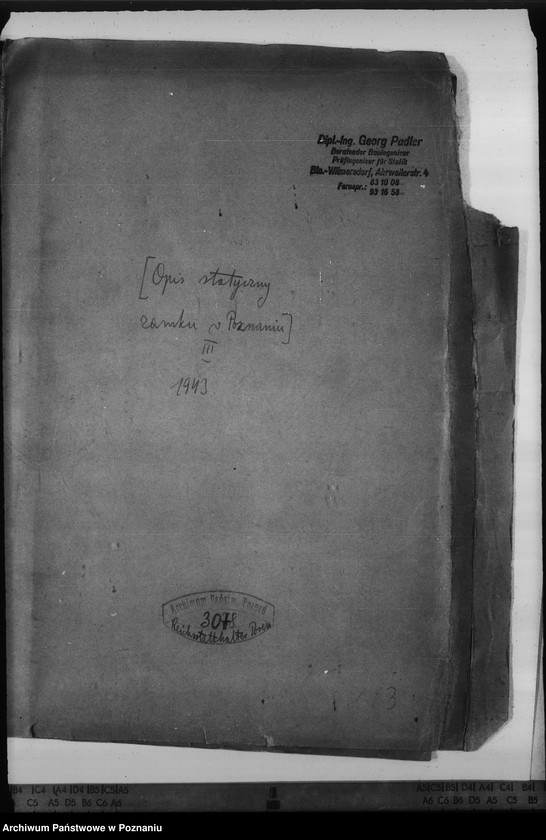 Obraz 4 z jednostki "Opis statyczny zamku w Poznaniu - III"