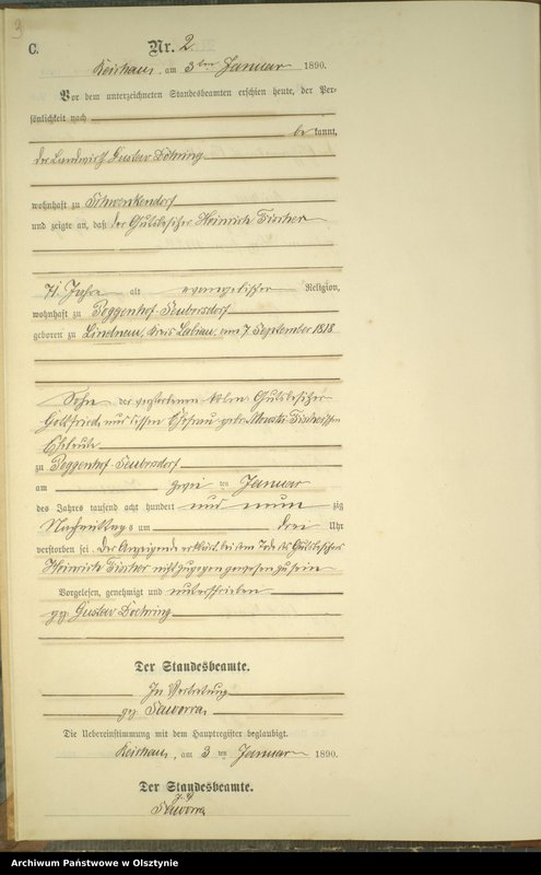 image.from.unit.number "Sterbe-Neben-Register Nr 1 - 87"