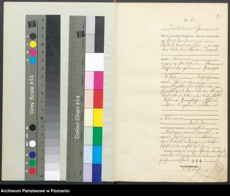 Obraz 3 z jednostki "Sterbe-Haupt-Register"