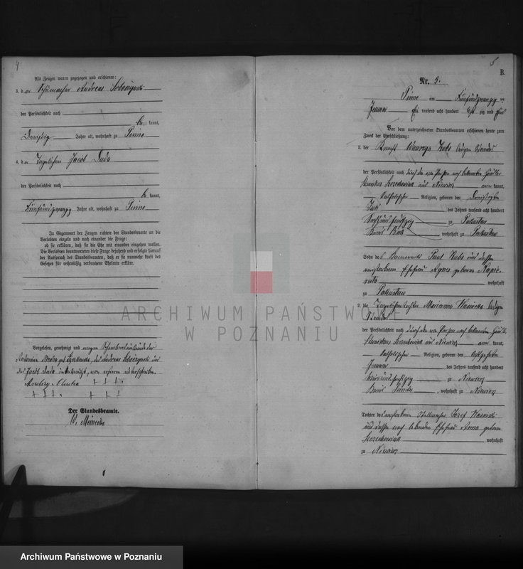 Obraz 5 z jednostki "Księga małżeństw"