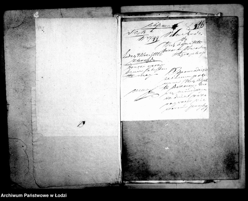 Obraz 15 z jednostki "Akta tyczące się wyprowadzania się fabrykantów"