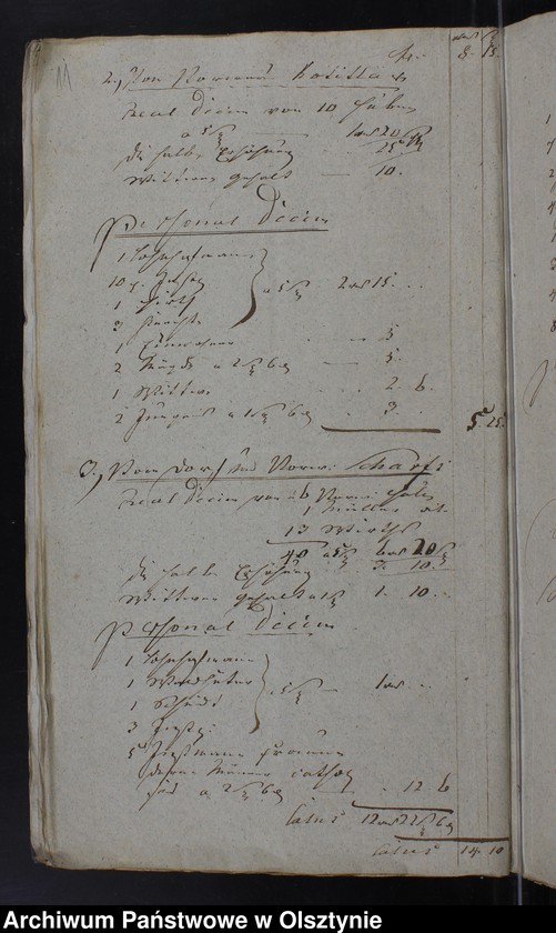 image.from.unit.number "Belaege zur deutschen Kirchen Rechnung von Rastenburg"