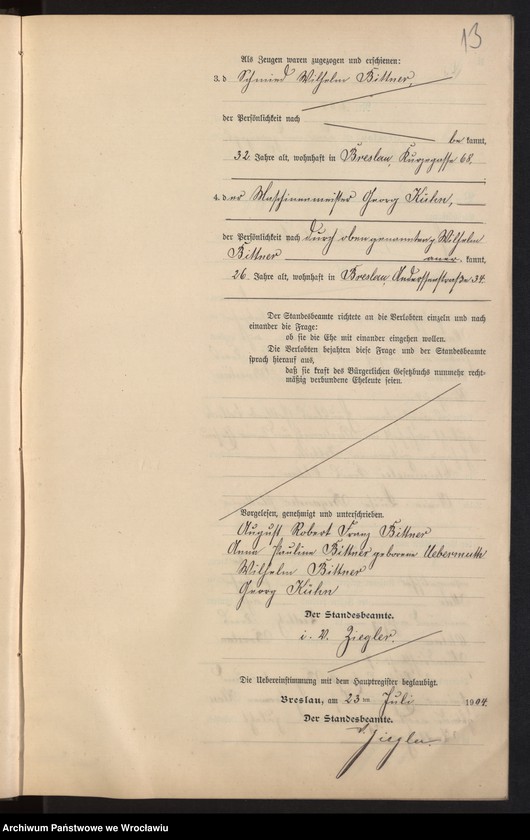 image.from.unit.number "Heiraths-Neben-Register Breslau I 1904 Band 4"