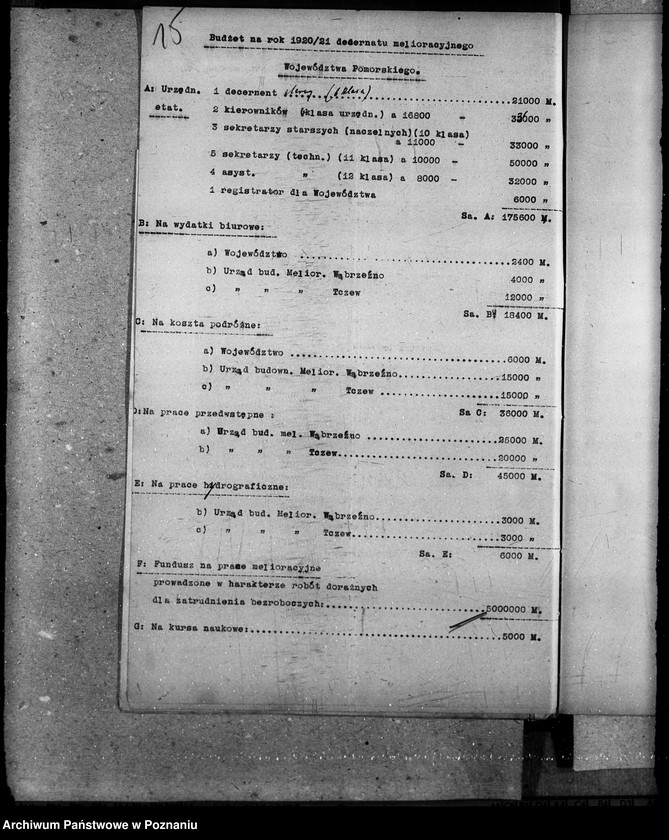 Obraz 19 z jednostki "Budżet - melioracji"