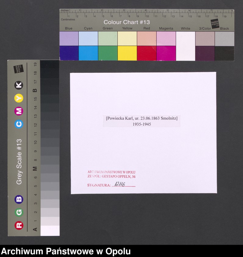 Obraz 2 z jednostki "[Powiecka Karl, ur. 23.06.1863 Smolnitz]"