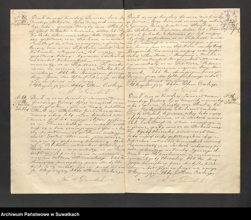 image.from.unit.number "[Księga akt zgonów parafii rzymskokatolickiej w Janówce z lat 1918-1924]"