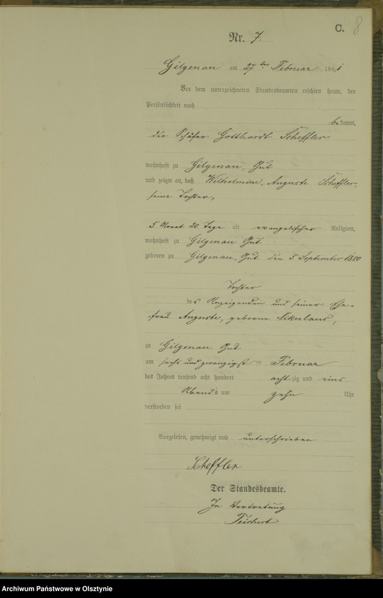 image.from.unit.number "Sterbe-Haupt-Register Nr 1 - 14"