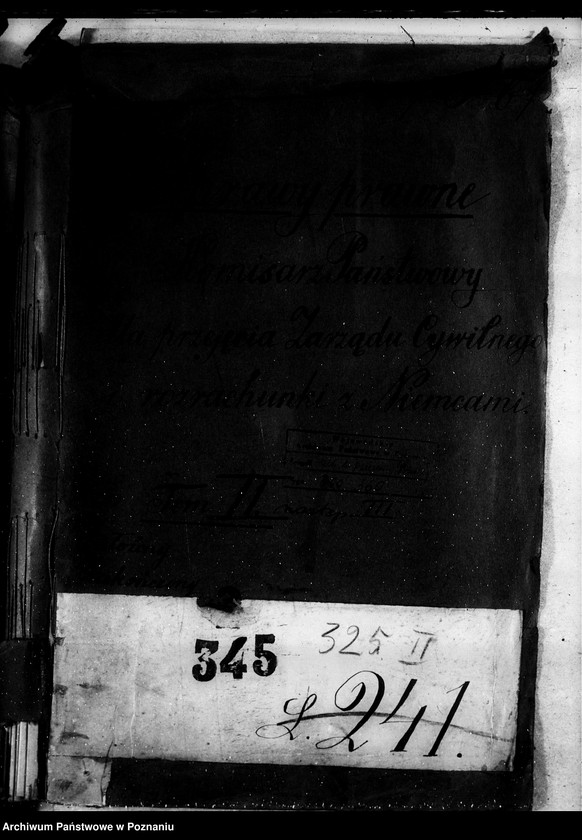 Obraz 4 z jednostki "Sprawy prawne Komisarz Państwowy do przyjęcia Zarządu Cywilnego i rozrachunku z Niemcami"