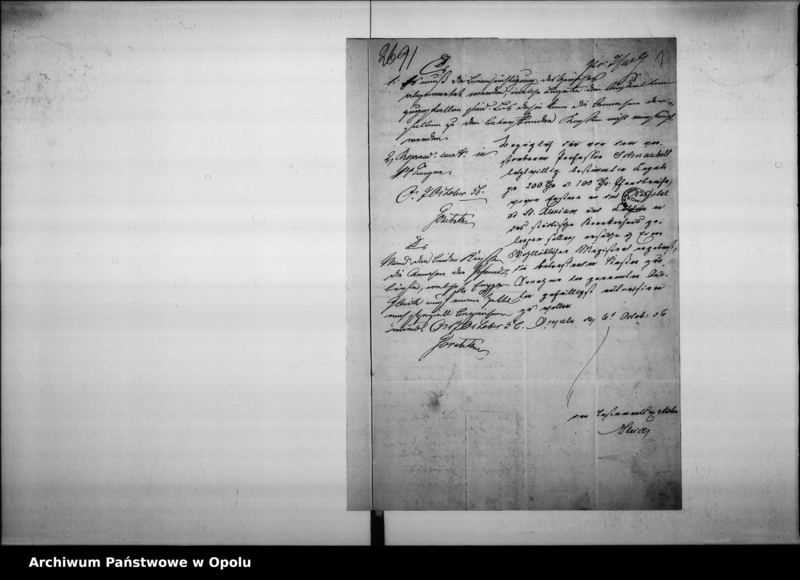 Obraz 5 z jednostki "Acta des Magistrats zu Oppeln betreffend die Proffessor Schnaubeltschen Legate"