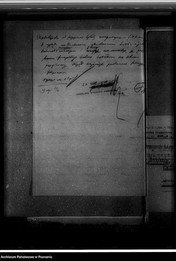 image.from.unit.number "Zatwierdzenie zakładu przemysłowego fabryki przetworów roślinnych Ignacy Pazoła w Poznaniu ul. Kościelna 52"