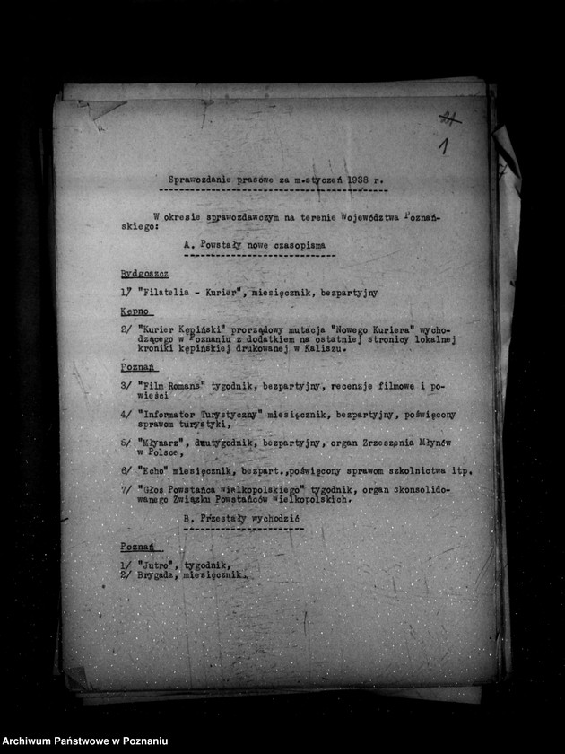 Obraz 5 z jednostki "Sprawozdania prasowe od stycznia do grudnia 1938 r."