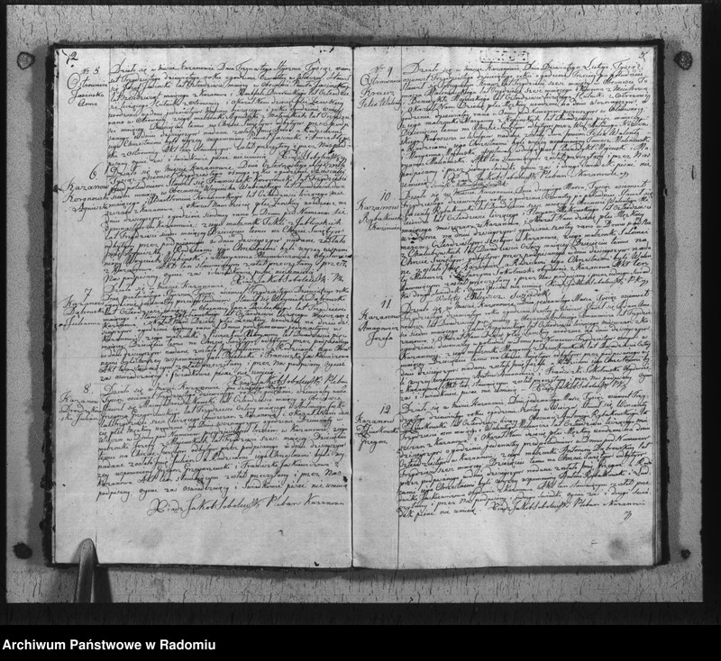 image.from.unit.number "Duplikat urodzonych, zaślubionych i zmarłych aktów połączonych religijno cywilnych gminy i parafii Kazanów na rok 1839"