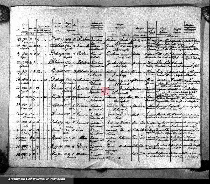 Obraz 5 z jednostki "Liber baptisatorum"