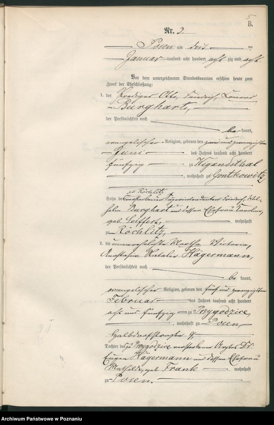 Obraz 8 z jednostki "Księga małżeństw t. I"