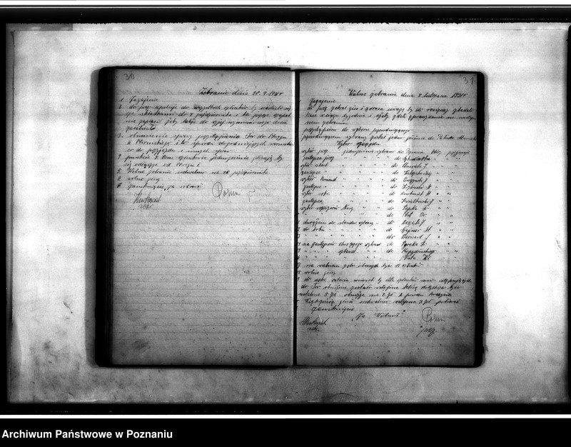 Obraz 19 z jednostki "Protokoły zebrań Towarzystwa Powstańców i Wojaków w Długiej Goślinie"