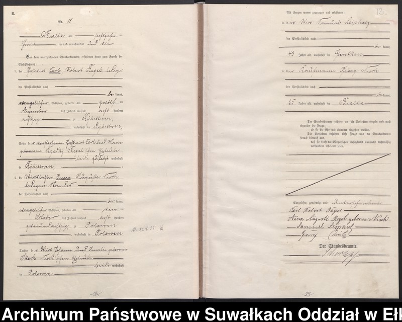 image.from.unit.number "[Heirats-Haupt-Register des Königlichen Preussischen Standes-Amtes Bialla Kreis Johannisburg]"