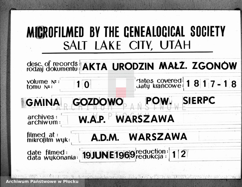 image.from.team "Akta stanu cywilnego gminy Gozdowo"