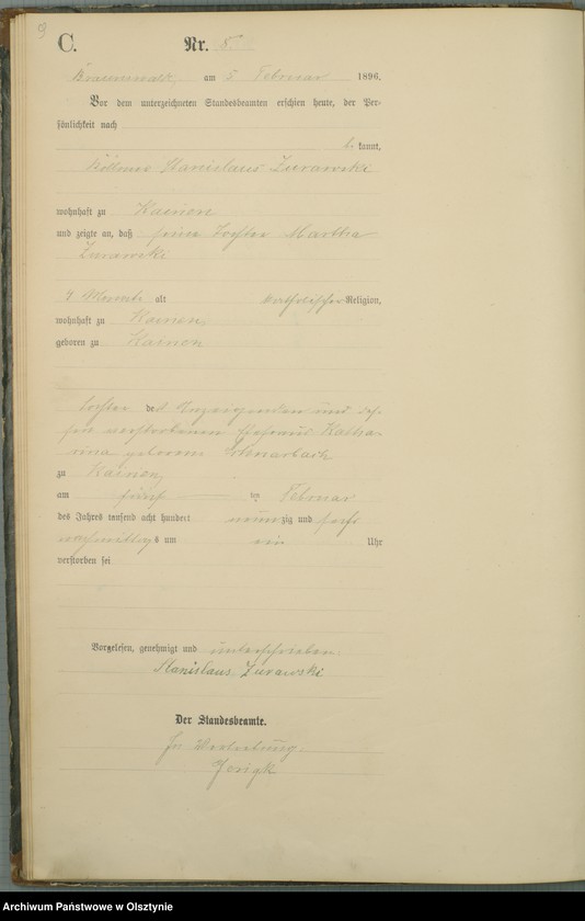 image.from.unit.number "Sterbe-Haupt-Register Nr 1 - 49"