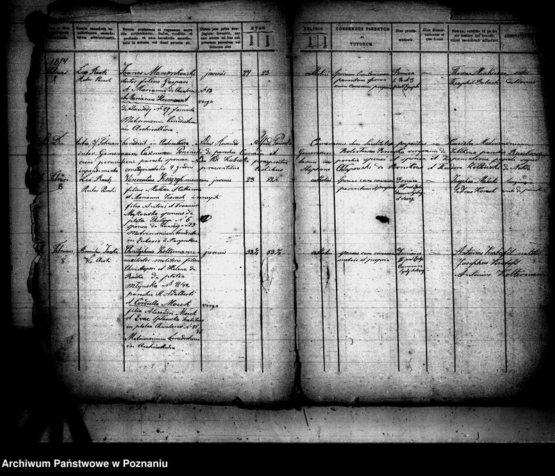 Obraz 3 z jednostki "Księga małżeństw"