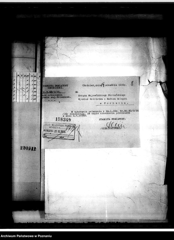 Obraz 11 z jednostki "Przewłaszczenie majątku Dziembowo, Byszki powiat chodzieski"