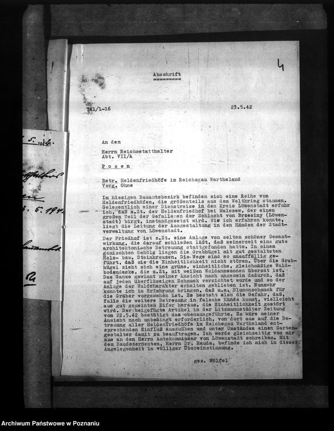 Obraz 8 z jednostki "Cmentarz poległych żołnierzy niemieckich w Małczewie"