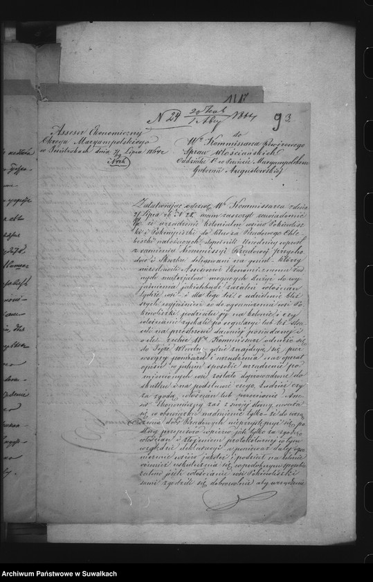 image.from.unit.number "/ Akta dot sporów o karczmę, osadę poprawienia tabeli nadawczej i dokładnego określenia powierzchni gruntów wsi Poklewiszki, gm. Chlebiszki, pow. Mariampol/"