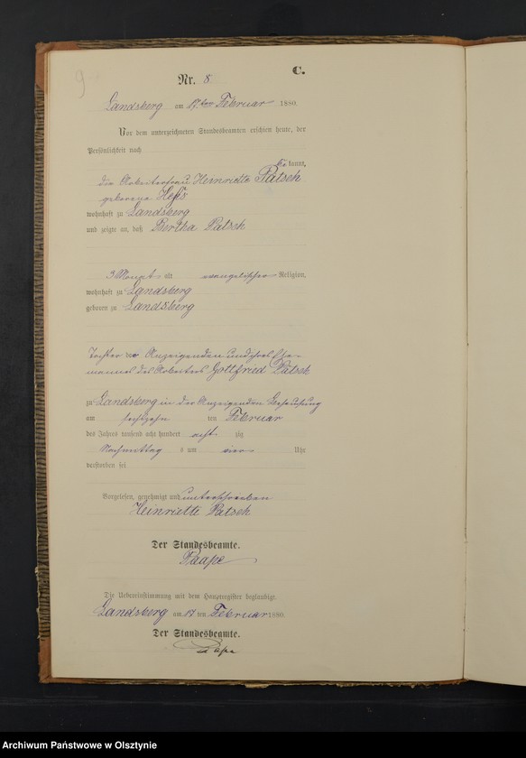 image.from.unit.number "Sterbe-Neben-Register Nr 1 - 66"
