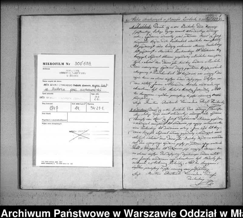 image.from.unit.number "Akta urodzin, małżeństw i zgonów"