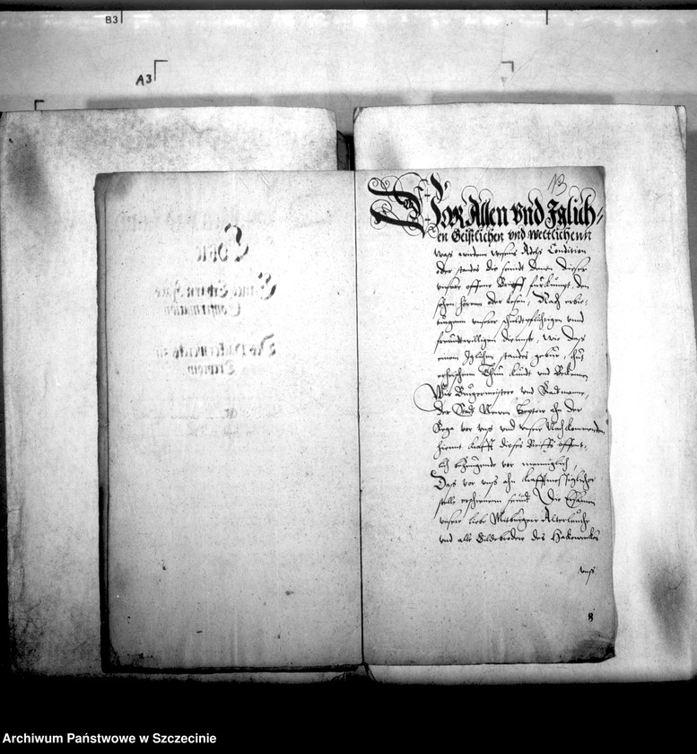 image.from.unit.number "Privilegien, Konzessionen und Zunftrollen der Höcker in Treptow a/R."