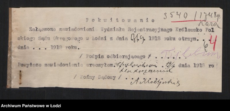 Obraz 8 z jednostki "Jankiel Teiblum- skład chustek"