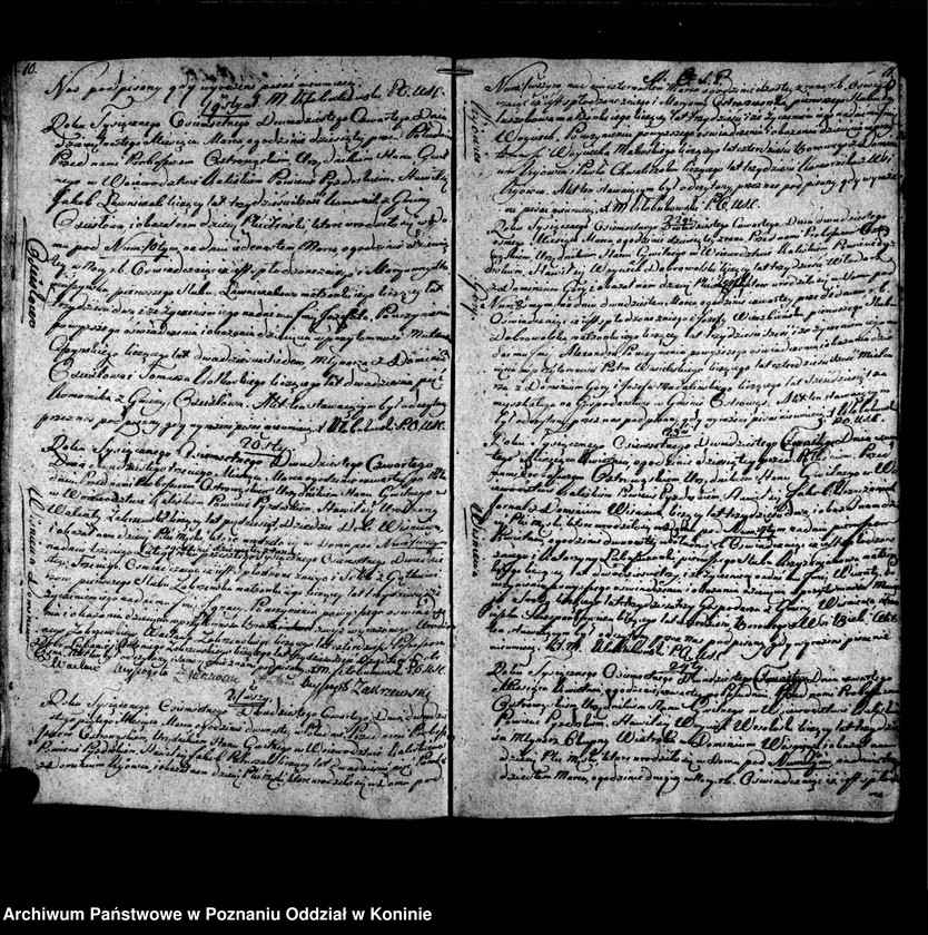 Obraz 8 z jednostki "Księga urodzonych, zmarłych, zaślubionych"