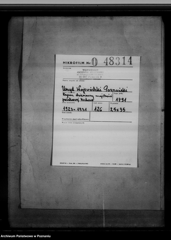 Obraz 2 z jednostki "Czynsz dzierżawny majętności państwowej Nochowo"