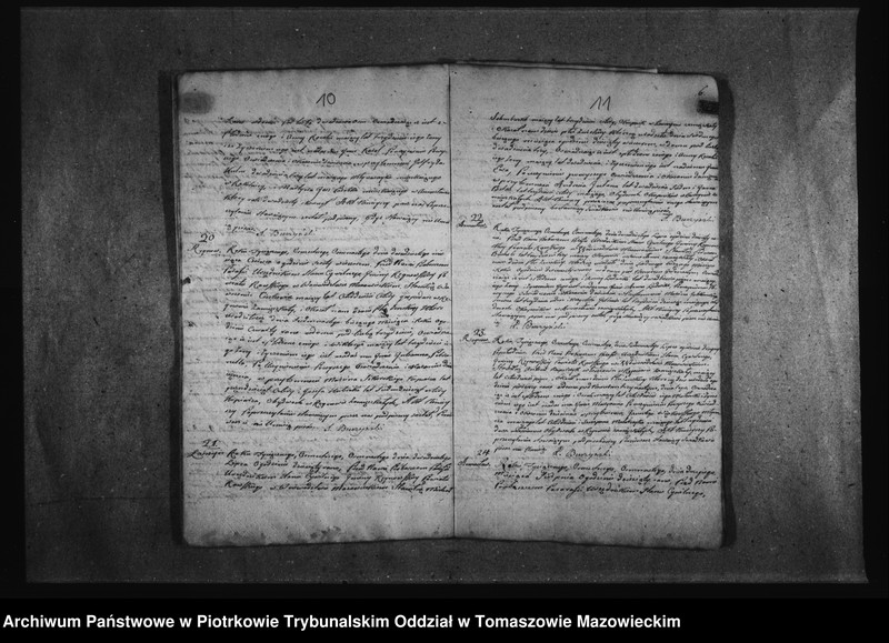 Obraz 10 z jednostki "Akta Stanu Cywilnego Gminy Regnowskiey na Rok 1818"