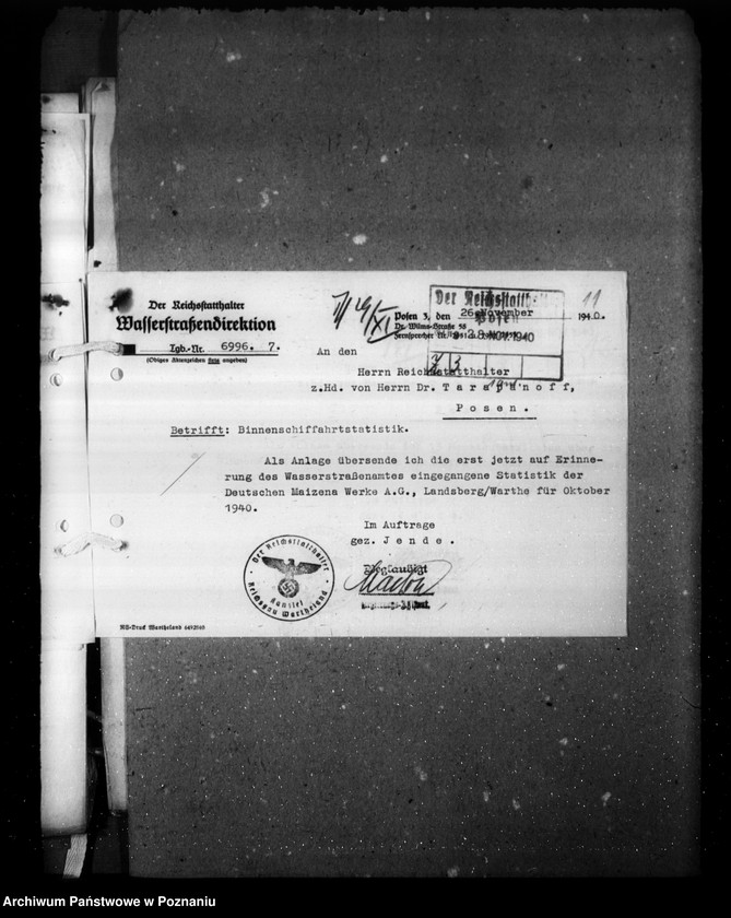 Obraz 15 z jednostki "Binnenschiffahrts- Statistik"