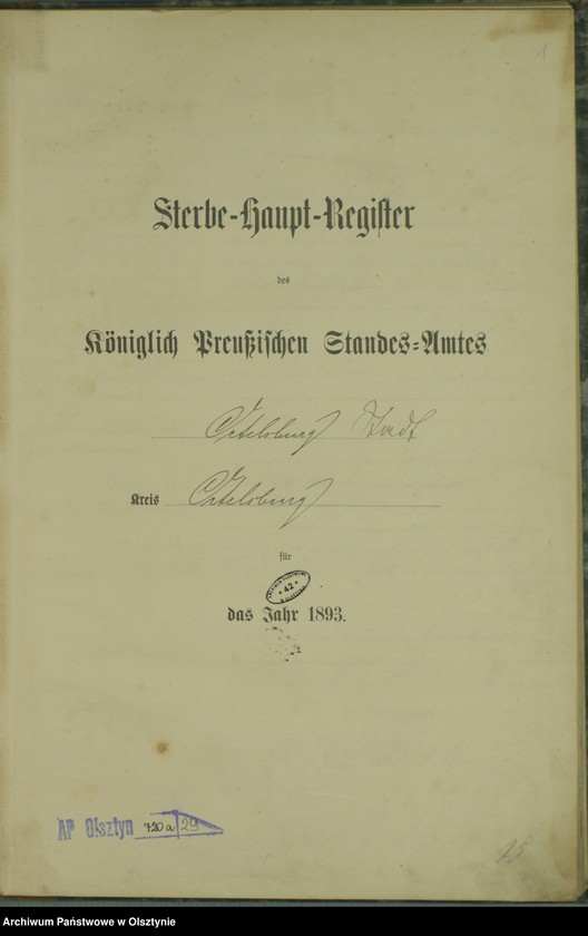 image.from.unit.number "Sterbe-Haupt-Register Nr 1 - 77"