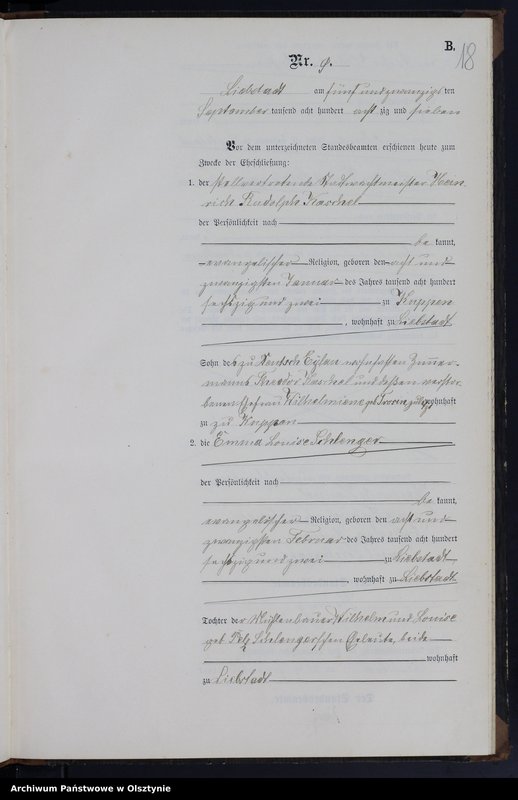 image.from.unit.number "Heiraths-Neben-Register Nr 1 - 14"