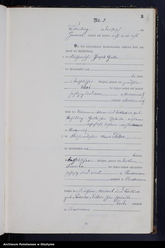 image.from.unit.number "Heiraths-Neben-Register nr 1 - 51"