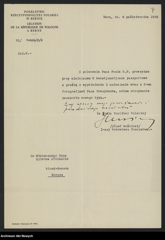 image.from.unit.number "Poselstwo R.P. w Bernie; Załączniki: 2 kwestionariusze paszportowe I. Paderewskiego; L.8"