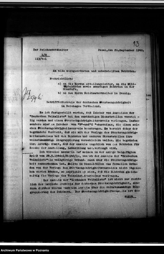 Obraz 18 z jednostki "Okólniki, rozporządzenia"