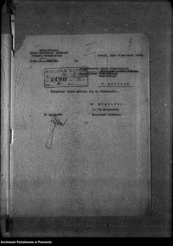 Obraz 13 z jednostki "Sprawy osobowe. Ustawa o służbie państwowej personalne"