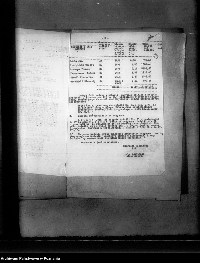 Obraz 17 z jednostki "Parcelacja prywatna majętności Karolewo powiat bydgoski"